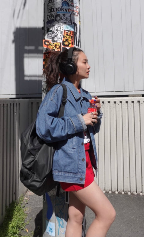 ニットショートパンツ